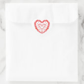 SCHWEET HEARS Herz Stickers (Tasche)