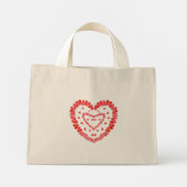 SCHWEET HEARTS Tiny Tote Bag Mini Stoffbeutel (Rückseite)