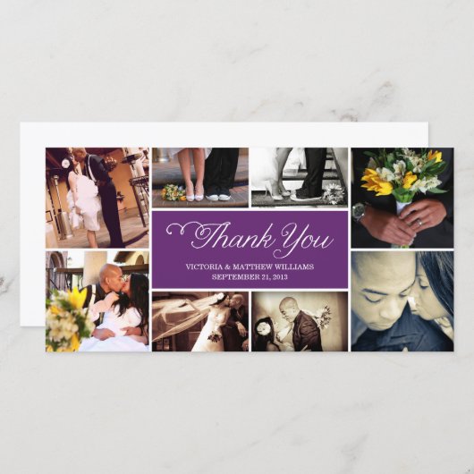 SCHWEET SCRIPT COLLAGE | DANKE, DASS DU KARTE (Vorne/Hinten)