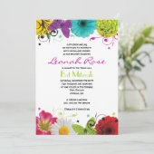 SCHWEET SENCES Bat Mitzvah Einladung (Stehend Vorderseite)