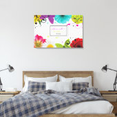 SCHWEET SENCES Bat Mitzvah Sign-In Board Leinwanddruck (Insitu (Schlafzimmer))