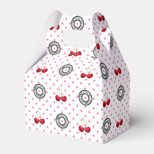 SCHWEET WIE CHERRIES Retro Vintages Muster Geschenkschachtel