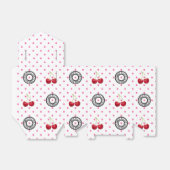 SCHWEET WIE CHERRIES Retro Vintages Muster Geschenkschachtel (Ungefaltet)