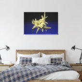 Schwefel (S) auf Celestite, Polen Leinwanddruck (Insitu (Schlafzimmer))