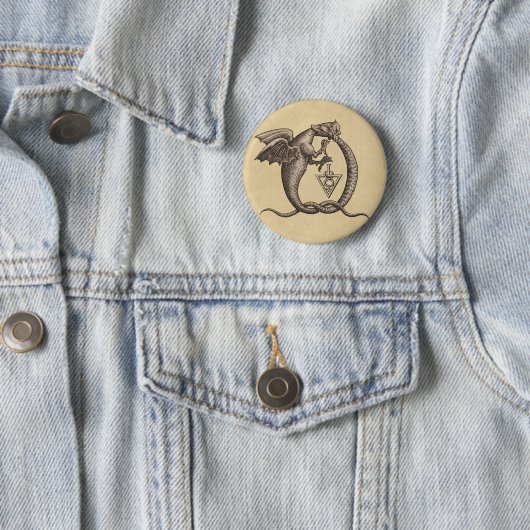 Schwefel und Mercury-Drachen Button (Beispiel)