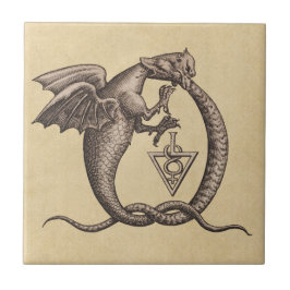 Schwefel und Mercury Fliese