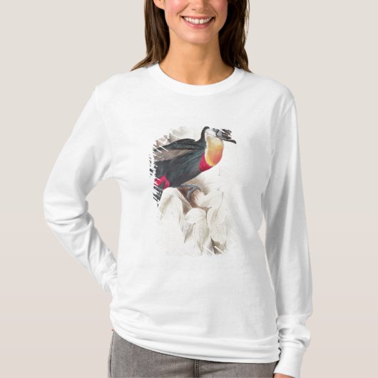 Schwefel und Weiß breasted Toucan, 19. Jahrhundert T-Shirt (Vorderseite)