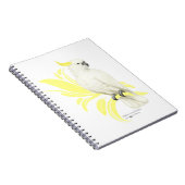 Schwefelgekrechtes Kakadu Notizblock (Rechte Seite)