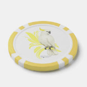 Schwefelgekrechtes Kakadu Pokerchips (Einzeln)