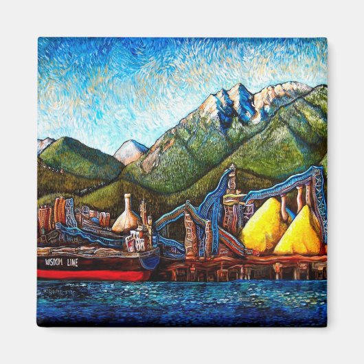 Schwefelpilze Magnet (Vorne)