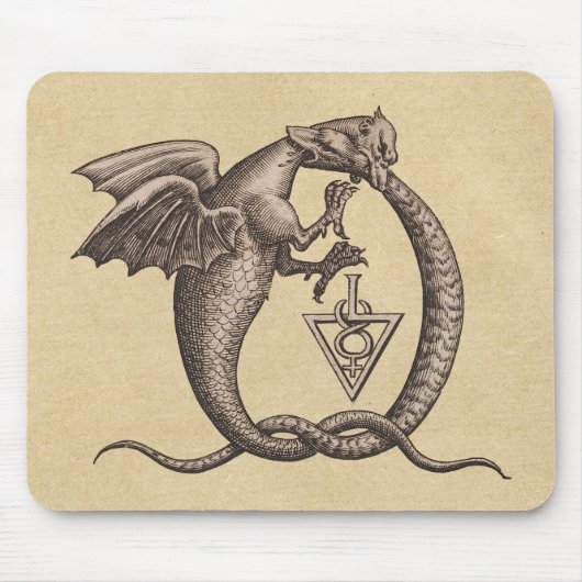 Schwefelzeichen Mousepad (Vorne)