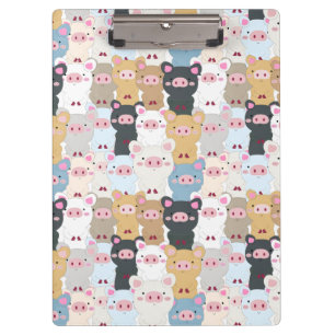 Schweifmuster Klemmbrett