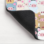 Schweifmuster Mousepad (Ecke)