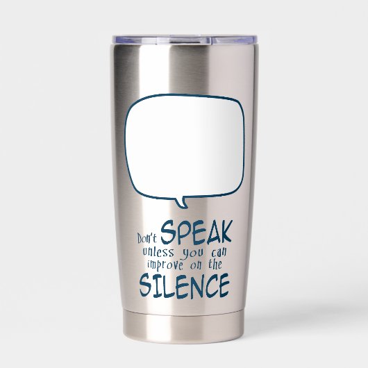 Schweig Thermobecher (Vorderseite)