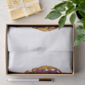 Schweigemaske Seidenpapier (Geschenk)