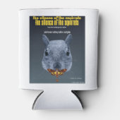 Schweigen der Eichhörnchen - eine Parodie Dosenkühler (Vorderseite)