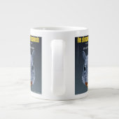Schweigen der Eichhörnchen - eine Parodie Jumbo-Tasse (Rückseite)