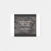 Schweigen der Lämmer Post-it Klebezettel (Vorderseite)