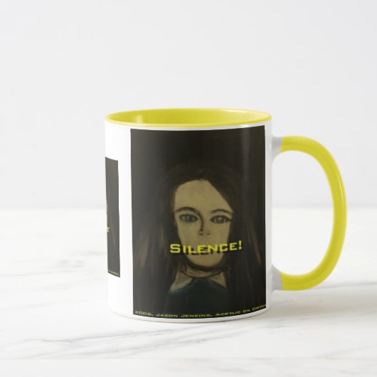 Schweigen! II Tasse (Rechts)