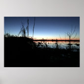 Schweigen in der Arkansas-Ente Blind Poster (Vorne)