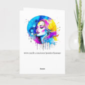 Schweigen ist auch eine Antwort | Meditation Inspi Karte (Rückseite)