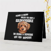 Schweigen ist goldgelb, es sei denn, Sie haben ein Karte (Gelbe Blume)