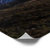 "Schweigen ist nicht leer.." Inspiration Zitat Kun Poster (Ecke)