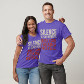 Schweigen ist Übergabe T-Shirt (Unisex)