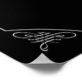 Schweigen! Poster (Ecke)