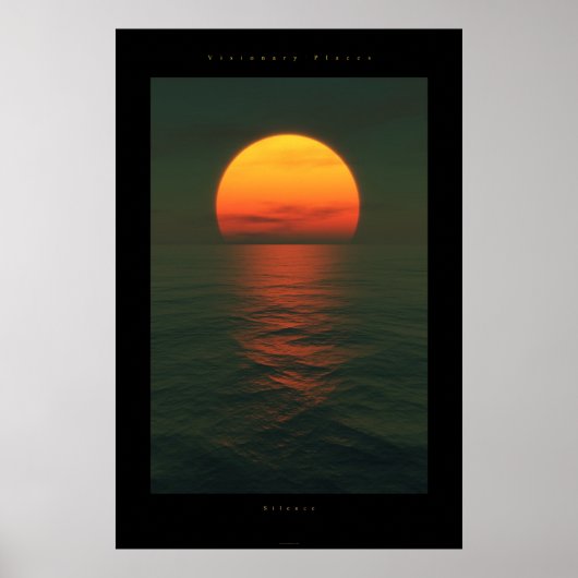 Schweigen Poster (Vorne)