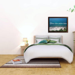 Schweigen schadet dem Sprichwort Poster selten