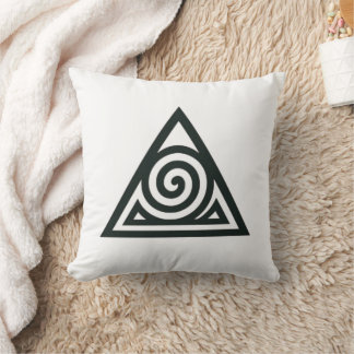 Schweigen-Spiral-Kissen Kissen