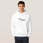 Schweigen spricht   hoodie (Vorne ganz)