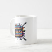 Schweigen spricht lauter kaffeetasse (Vorderseite Links)