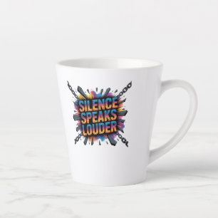 Schweigen spricht lauter milchtasse