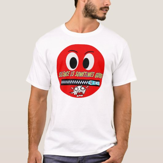 Schweigen!_ T-Shirt (Vorderseite)