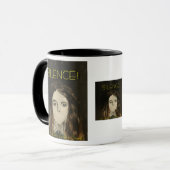 Schweigen! Tasse (Vorderseite Links)