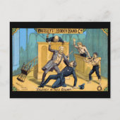 Schweigen vor Gericht Postkarte (Vorderseite)