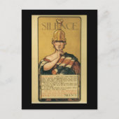 Schweigen - Zweiter Weltkrieg Postkarte (Vorderseite)