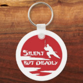 schweigend schlüsselanhänger (Vorderseite)