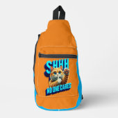 Schweigsame Flüstern eines Desinteresses, der niem Crossbody Bag (Vorderseite)