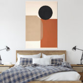 Schweigsame Überschneidung Leinwanddruck (Insitu (Schlafzimmer))