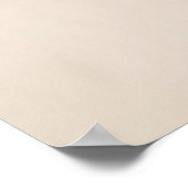 Schweigsame Überschneidung Poster (Ecke)