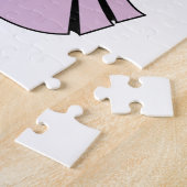 Schwein als Braut mit Hochzeitskleid.PNG Puzzle (Seite)
