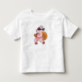 Schwein als Runner Kleinkind T-shirt (Vorderseite)