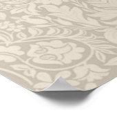 Schwein Antikes Schweine Niedliche Vintage Illustr Poster (Ecke)