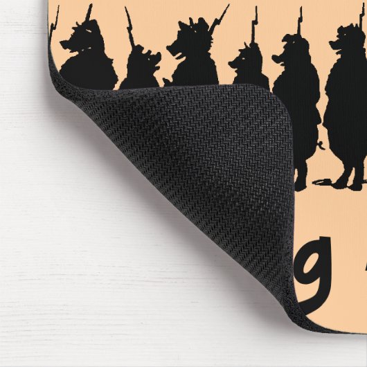 Schwein-Armee Mousepad (Ecke)