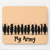 Schwein-Armee Mousepad (Vorne)