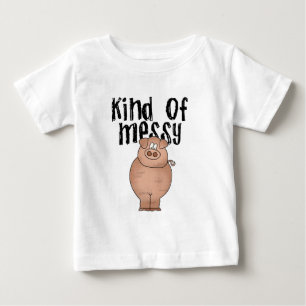 Schwein-Art der unordentlichen T-Shirts und der