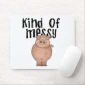Schwein-Art der unordentlichen T-Shirts und der Mousepad (Mit Mouse)